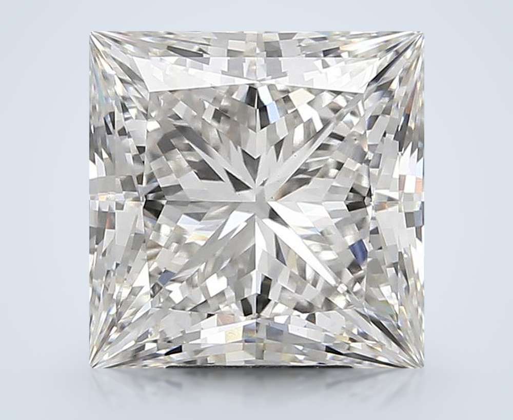 7.04ct G VS1 Rare Carat Ideal Cut Princess Lab Grown Diamond