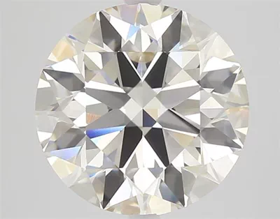 3.70ct K IF Rare Carat Ideal Cut Round Diamond
