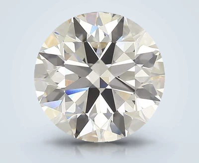 3.70ct K IF Rare Carat Ideal Cut Round Diamond