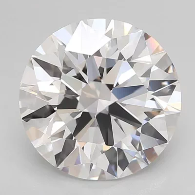 5.15ct F FL Rare Carat Ideal Cut Round Lab Grown Diamond