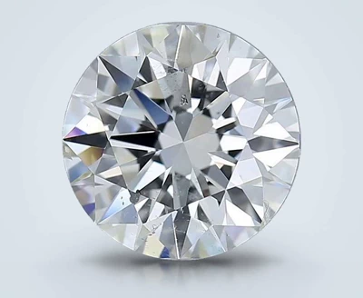3.52ct H SI2 Rare Carat Ideal Cut Round Diamond