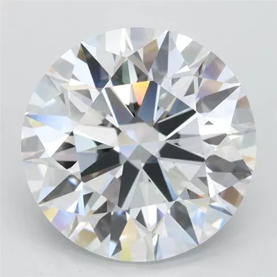 3.80ct D IF Rare Carat Ideal Cut Round Lab Grown Diamond