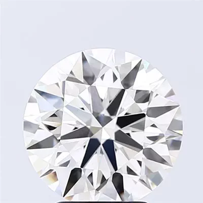3.16ct H VVS2 Rare Carat Ideal Cut Round Lab Grown Diamond