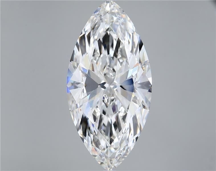 11.04ct F VVS2 Rare Carat Ideal Cut Marquise Lab Grown Diamond