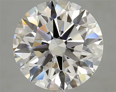 5.51ct D FL Rare Carat Ideal Cut Round Lab Grown Diamond