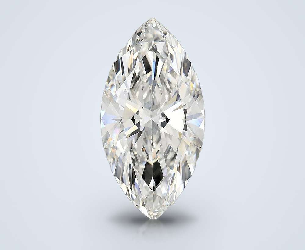 11.35ct F VVS2 Rare Carat Ideal Cut Marquise Lab Grown Diamond