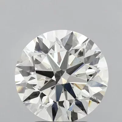 3.08ct I VS1 Excellent Cut Round Lab Grown Diamond