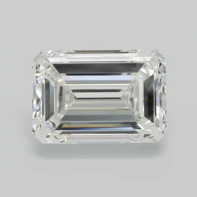 20.23ct G VVS2 Very Good Cut Emerald Lab Grown Diamond