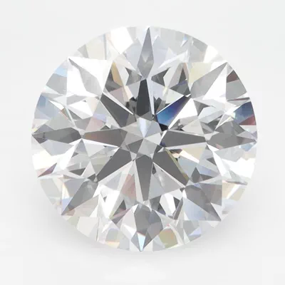 4.01ct D FL Rare Carat Ideal Cut Round Lab Grown Diamond