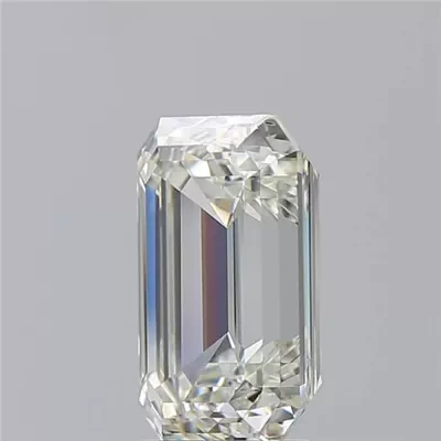 5.01ct J VS2 Rare Carat Ideal Cut Emerald Diamond