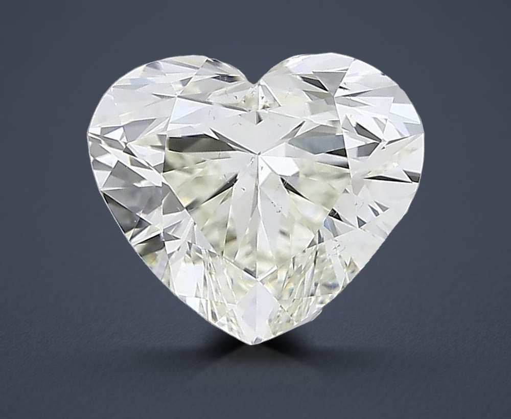 1.60ct J SI1 Rare Carat Ideal Cut Heart Diamond