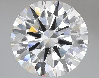 7.02ct E VVS1 Rare Carat Ideal Cut Round Lab Grown Diamond