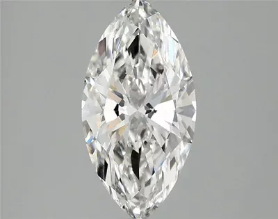 1.48ct F VS2 Rare Carat Ideal Cut Marquise Lab Grown Diamond