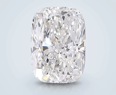 6.66ct F VVS2 Very Good Cut Cushion Lab Grown Diamond