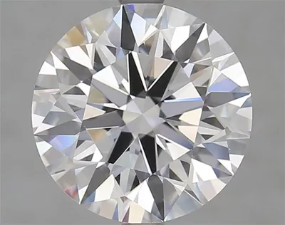 3.81ct D FL Rare Carat Ideal Cut Round Lab Grown Diamond