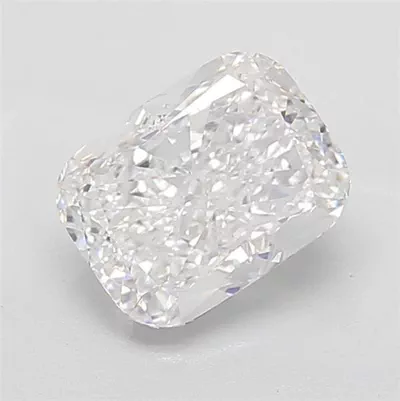 3.10ct D VVS2 Very Good Cut Cushion Lab Grown Diamond
