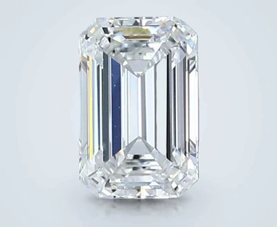 1.33ct E VS1 Rare Carat Ideal Cut Emerald Lab Grown Diamond