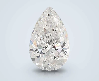 10.09ct E VS1 Rare Carat Ideal Cut Pear Lab Grown Diamond