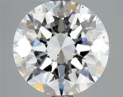 3.51ct E VS2 Rare Carat Ideal Cut Round Diamond