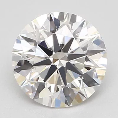 0.56ct H VS2 Rare Carat Ideal Cut Round Diamond
