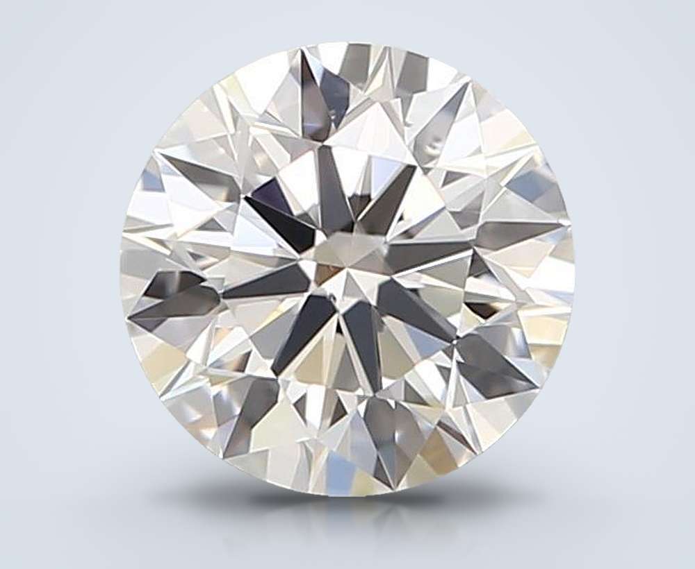 0.56ct H VS2 Rare Carat Ideal Cut Round Diamond