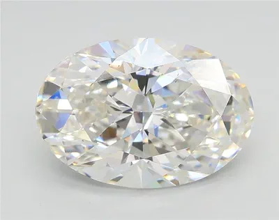 2.55ct F VS1 Rare Carat Ideal Cut Oval Lab Grown Diamond