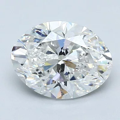 1.51ct F VS2 Very Good Cut Oval Diamond