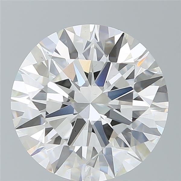 6.03ct G VS2 Rare Carat Ideal Cut Round Lab Grown Diamond