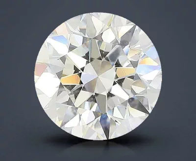 3.02ct F SI1 Rare Carat Ideal Cut Round Diamond
