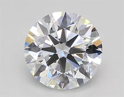 1.55ct D VS2 Rare Carat Ideal Cut Round Lab Grown Diamond
