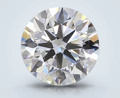 1.55ct D VS2 Rare Carat Ideal Cut Round Lab Grown Diamond