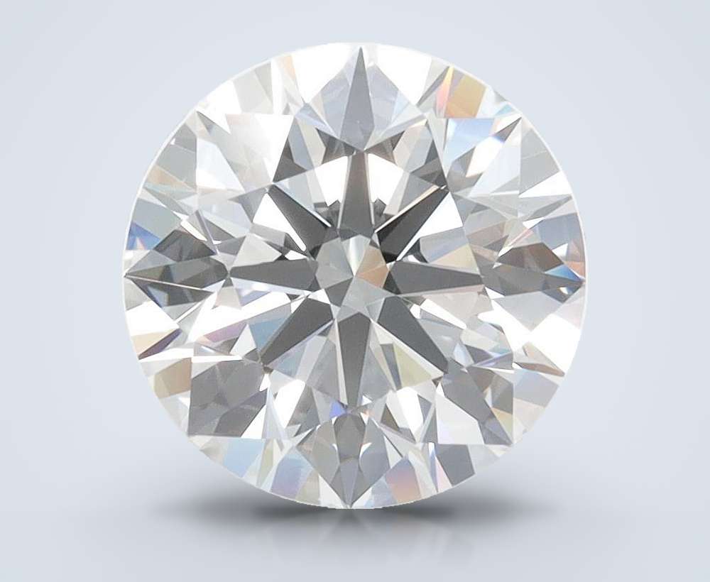 2.93ct D IF Rare Carat Ideal Cut Round Lab Grown Diamond