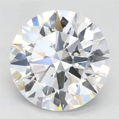 3.52ct D VVS1 Rare Carat Ideal Cut Round Lab Grown Diamond
