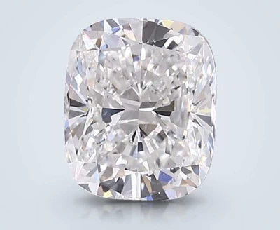 4.03ct F VS1 Rare Carat Ideal Cut Cushion Lab Grown Diamond