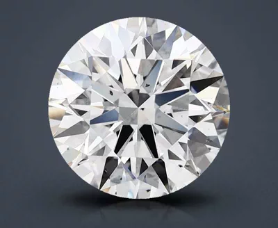 2.96ct F SI1 Rare Carat Ideal Cut Round Lab Grown Diamond