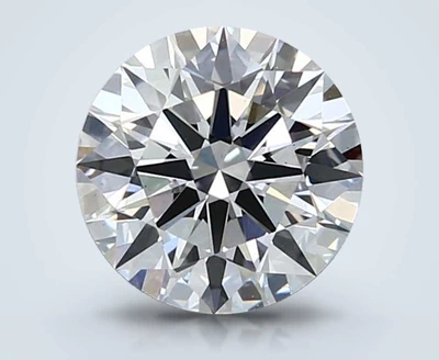 1.55ct F VS2 Rare Carat Ideal Cut Round Lab Grown Diamond