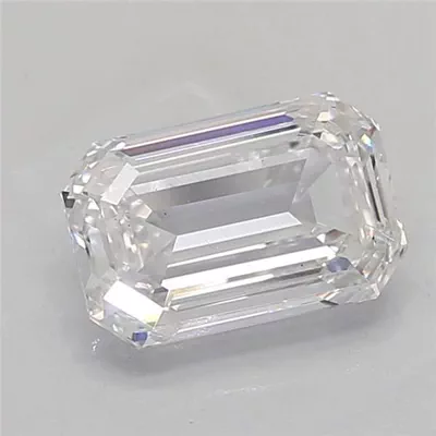 5.01ct E VS2 Excellent Cut Emerald Lab Grown Diamond