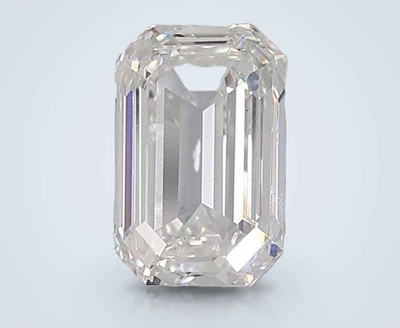 5.01ct E VS2 Excellent Cut Emerald Lab Grown Diamond