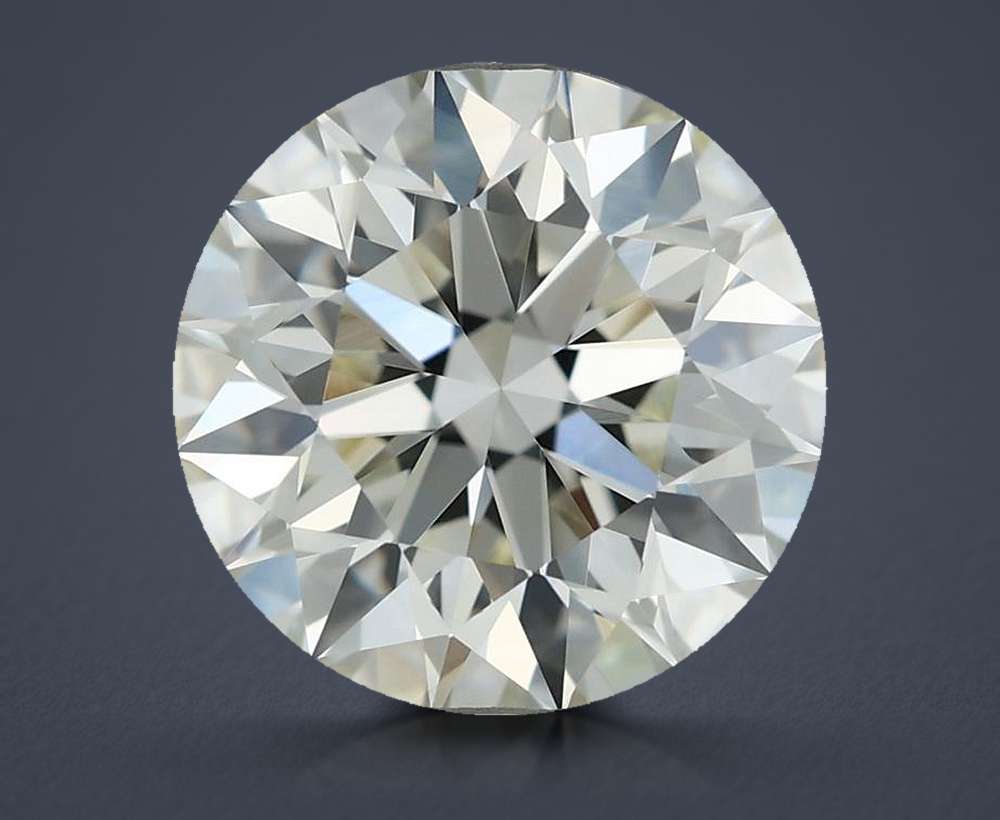 1.61ct I VVS1 Rare Carat Ideal Cut Round Diamond