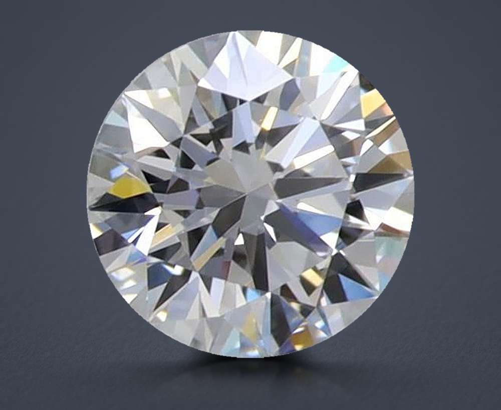 0.35ct D VS2 Rare Carat Ideal Cut Round Diamond