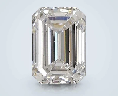 1.01ct E SI1 Excellent Cut Emerald Lab Grown Diamond