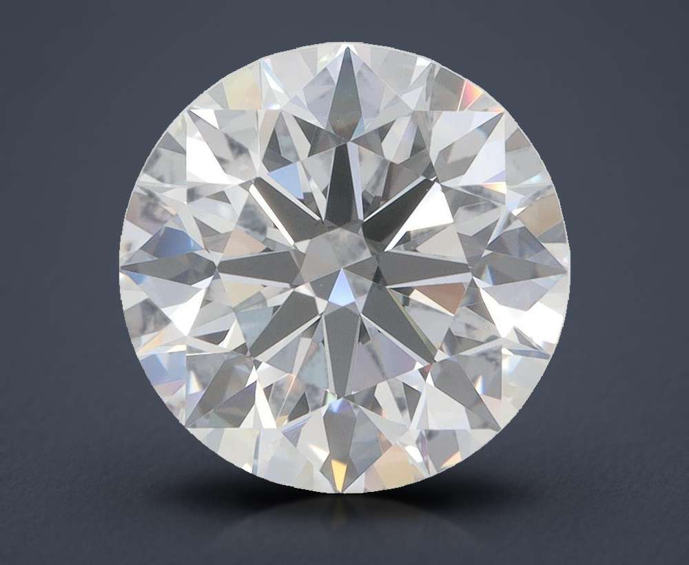 4.37ct E VVS1 Rare Carat Ideal Cut Round Lab Grown Diamond