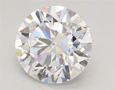 2.96ct D VS1 Rare Carat Ideal Cut Round Lab Grown Diamond