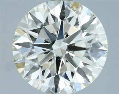 2.46ct J VS2 Rare Carat Ideal Cut Round Diamond