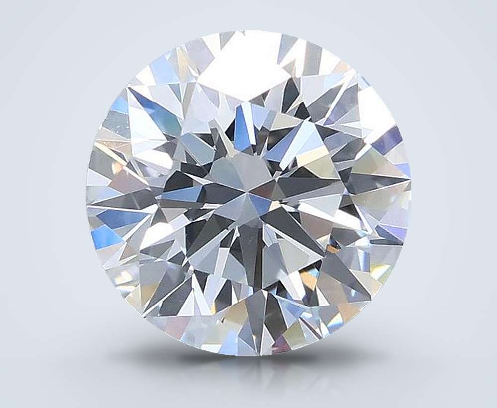 1.53ct E VVS1 Rare Carat Ideal Cut Round Lab Grown Diamond