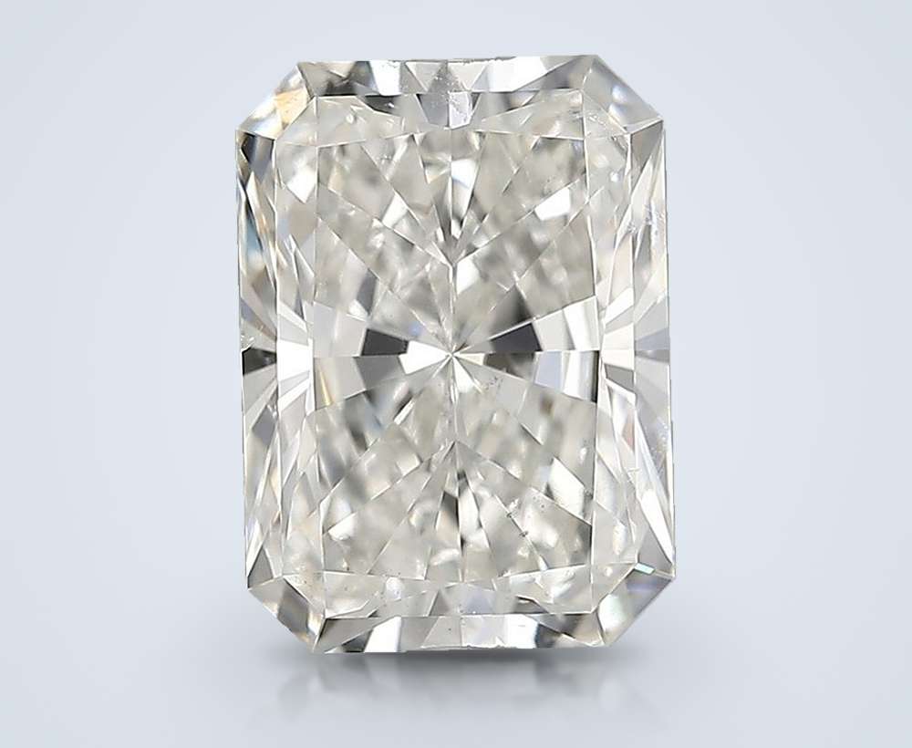 1.53ct J SI1 Rare Carat Ideal Cut Radiant Diamond