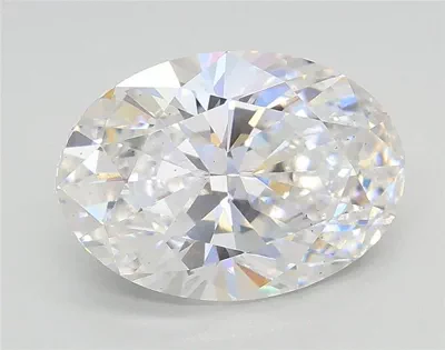 2.01ct E VS2 Rare Carat Ideal Cut Oval Lab Grown Diamond
