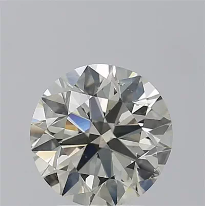 2.51ct J SI2 Rare Carat Ideal Cut Round Diamond