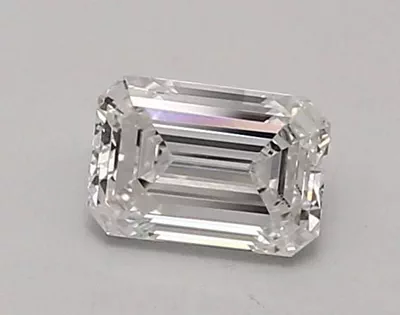 0.89ct D VVS2 Excellent Cut Emerald Lab Grown Diamond