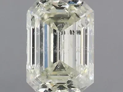 1.00ct K SI2 Very Good Cut Emerald Diamond